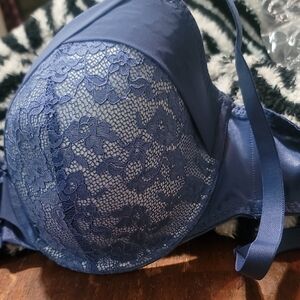 Adore Me Midnight Blue Lace Bra